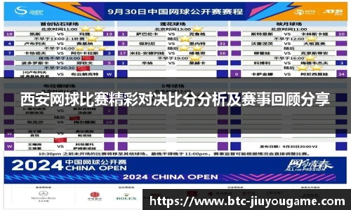 西安网球比赛精彩对决比分分析及赛事回顾分享